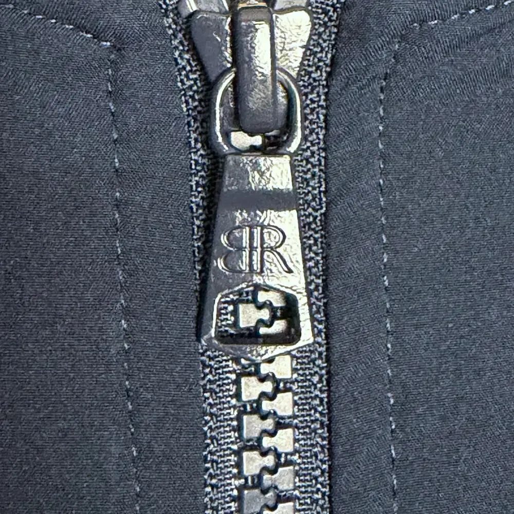 Banana Republic Bomber Jacket Men's XL Navy Blue Preppy Pocket Full Zip Up